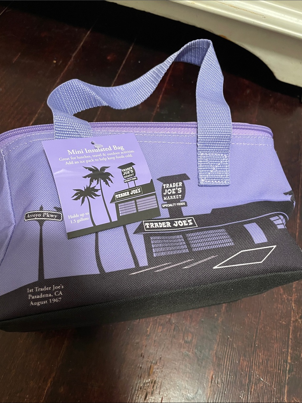 Trader Joe’s Purple Mini Insulated Bag